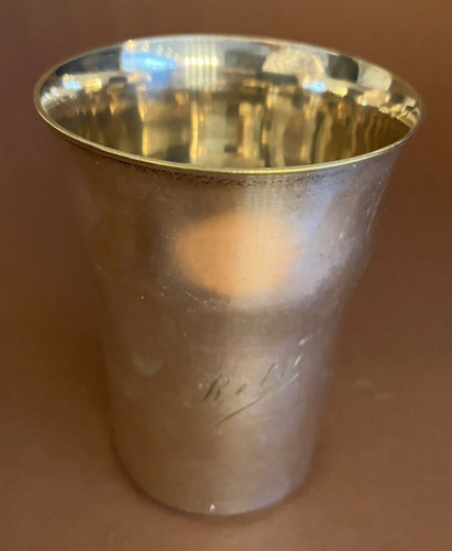 Alt becher versilbert 8x6 - alt,