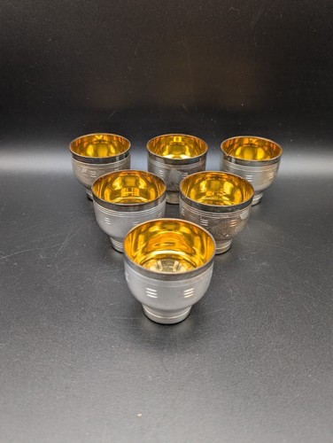 6er set vintage schnapsbecher - 6er,