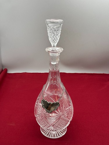 Vintage karaffe flasche mit - karaffe,
