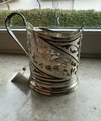 Russischer glashalter silber - glashalter,