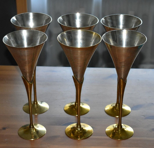 Vintage sechs champagner - vintage, champagner/