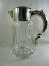 Kalte Ente Kristall versilbert