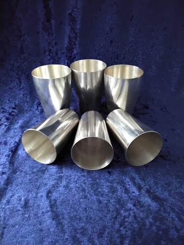 Versilberte trinkbecher x - versilberte,