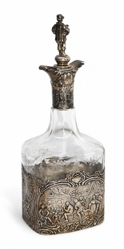 Antike hanauer silbermontierte - antike,