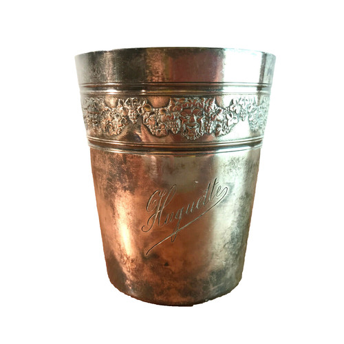 Taufbecher becher versilberter - becher,