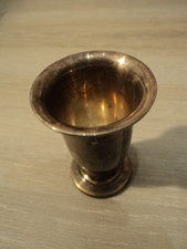 Becher versilbert gestempel