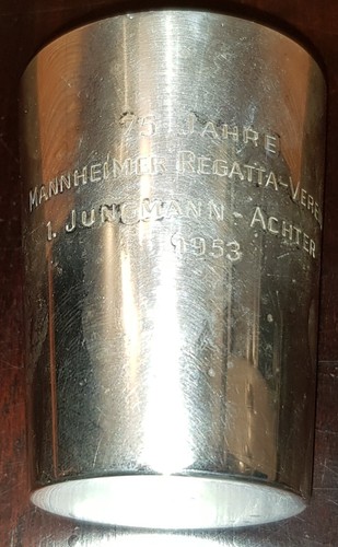 Versilberte ehrenpokal 75 - versilberte,