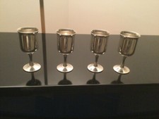 4 er Set Sherry/Likörkelche