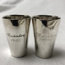 2 edle Schnapsbecher Wilkens